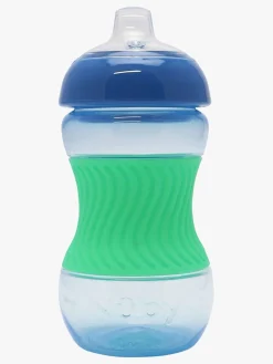 Nuby Spisetid-Mini Easy Grip Tudekop, Blå/Grøn