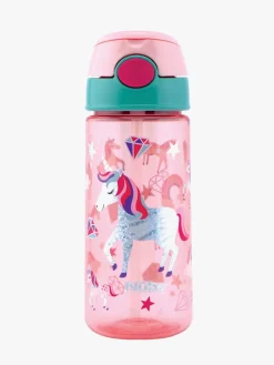 Spisetid|Nuby Soft Straw Push Drikkedunk Enhjørning 540 ml, Pink