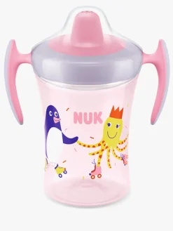 Spisetid|NUK Nature Sense Tudekop 230 ml, Rød