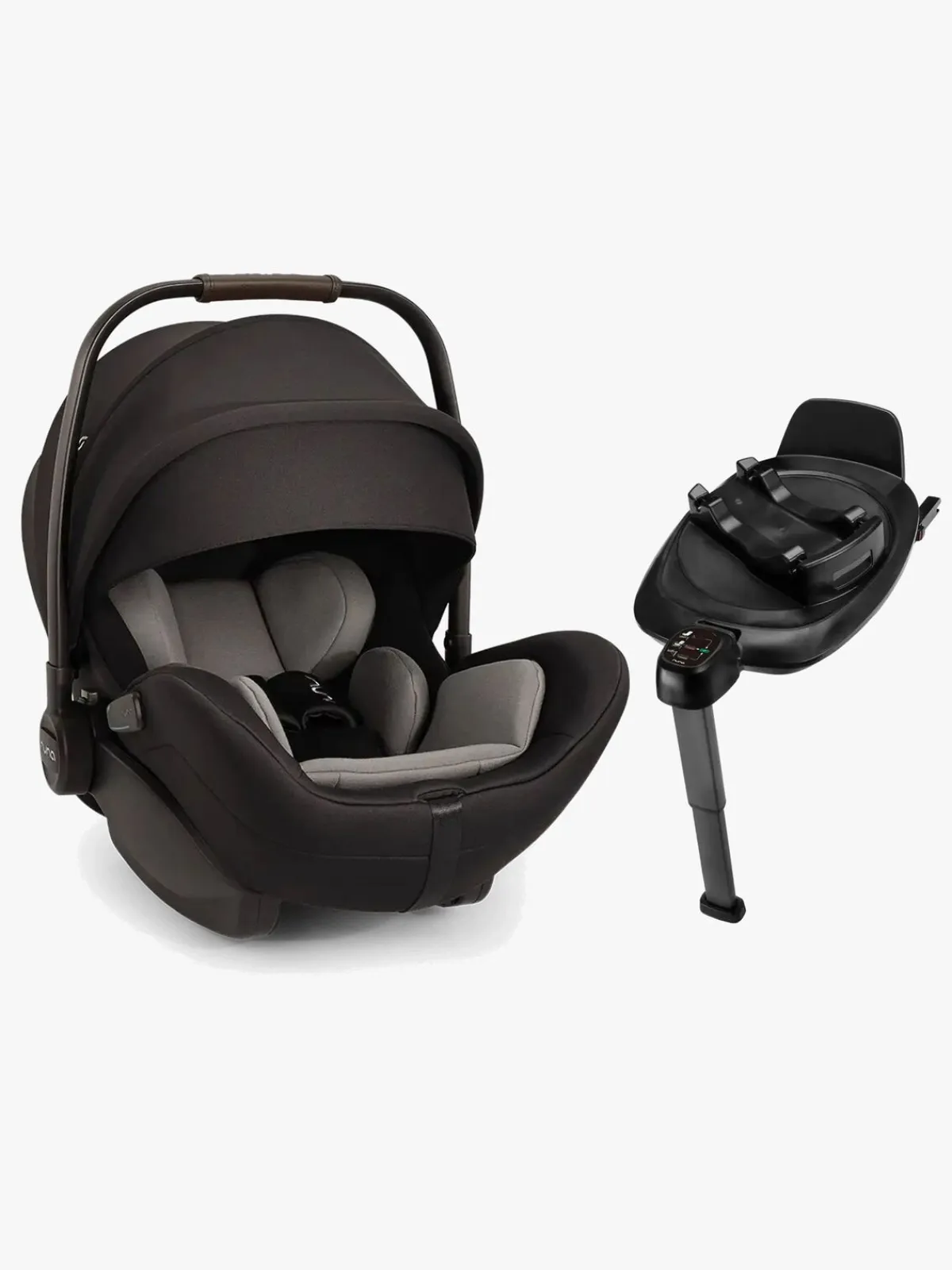 Autostole 0-13 Kg|Nuna ARRA FLEX Autostol Baby inkl. Base, Caviar