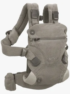 Bæreseler, Strækvikler & Bærestole|Nuna Cudl Click Bæresele, Fog Beige/Grå
