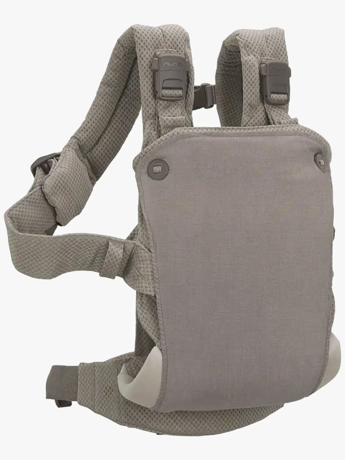 Bæreseler, Strækvikler & Bærestole|Nuna Cudl Click Bæresele, Fog Beige/Grå