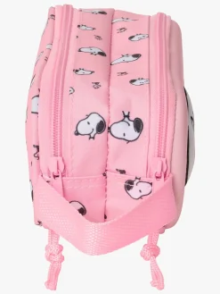 Snoopy Kreativt Legetøj-Nuser 3D Dobbelt Penalhus, Lyserød