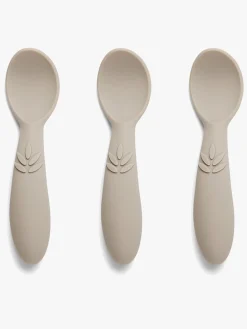 nuuroo Spisetid-Ella Skeer Silikone 3-pak, Cobblestone