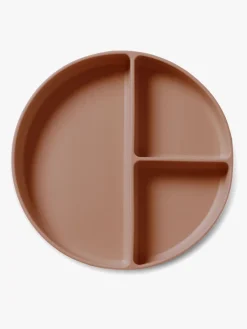 nuuroo Spisetid-Mingo Opdelt Tallerken Silikone, Chocolate Malt