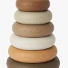 Babylegetøj|nuuroo Sasha Stabeltårn Silikone, Brown
