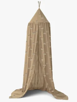 Børnesenge & Tilbehør|nuuroo Viggo Muslin Sengehimmel, Carnival Train Brun