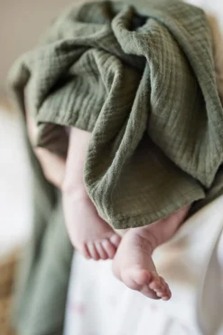 Børn OhPoppy Interiør-Oh, Poppy! Holly Stofble 2-Pak, Fresh Vanilla/ Forest Green