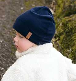 Tilbehør|OICANWear OICAN Wear  Fleeceforet Hue med Hovedbeskyttelse, Navy