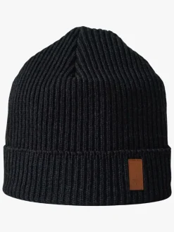 Uldtøj|Tilbehør|OICANWear OICAN Wear Strikhue med Hovedbeskyttelse Merinomix, Black