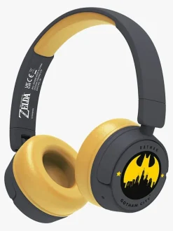 Elektronik & Media|OTLTechnologies OTL Batman On-Ear Høretelefoner 85/95dB Sort/Gul
