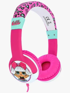 Elektronik & Media|OTLTechnologies OTL Junior On-Ear 85Db Høretelefoner Surprise, Lyserøde Lyserød