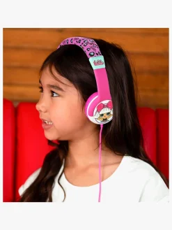 Elektronik & Media|OTLTechnologies OTL Junior On-Ear 85Db Høretelefoner Surprise, Lyserøde Lyserød