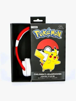 Elektronik & Media|OTLTechnologies OTL Pokémon Junior On-Ear 85Db Høretelefoner Pokeball Rød