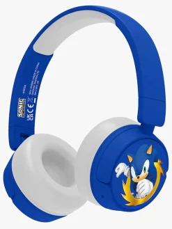 Elektronik & Media|OTLTechnologies OTL  Sonic On-Ear Hovedtelefoner Junior 85/95dB Blå/Hvid