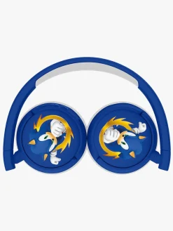 Elektronik & Media|OTLTechnologies OTL  Sonic On-Ear Hovedtelefoner Junior 85/95dB Blå/Hvid