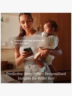 Sikkerhed|Owlet DreamSight Duo Babyalarm, Dusty Rose Lyserød