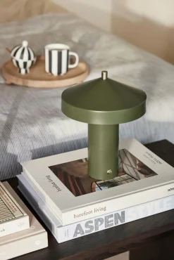 Lamper & Belysning|OYOY Hatto LED Bordlampe, Olive