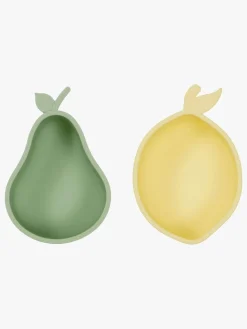 OYOY Spisetid-Lemon & Pear Snacks Skål, Yellow/Green