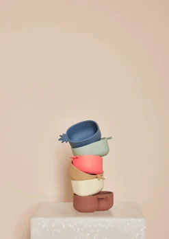 OYOY Spisetid-Lemon & Pear Snacks Skål, Yellow/Green