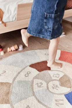 Gulvtæpper|OYOY Mini Nautilus Hopscotch Gulvtæppe 100x112, Multi Flerfarvet