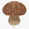 Lamper & Belysning|OYOY Mushroom Rattan Natlampe, Nature