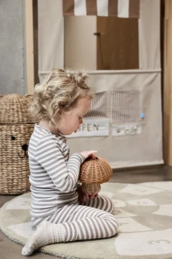 Lamper & Belysning|OYOY Mushroom Rattan Natlampe, Nature