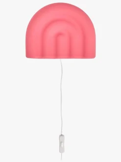 Børn OYOY Lamper & Belysning-Rainbow Væglampe, Cherry Red