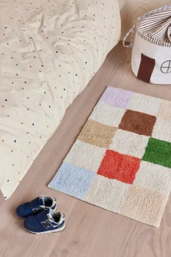 Gulvtæpper|OYOY Skak Gulvtæppe 48x80, Multi