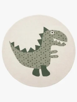 Børn OYOY Gulvtæpper-Theo Dino Gulvtæppe 120, Green