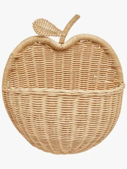 Børn OYOY Børnemøbler-Vægkurv Apple, Nature