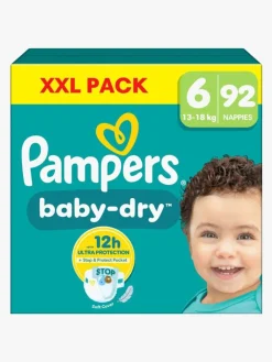Pampers Pleje & Hygiejne-Baby Dry Bleer Str. 6 13-18 kg XXL 92-pak