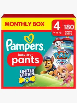 Pleje & Hygiejne|Pampers Baby Dry Pants Bleer Str. 4 9-15 kg 180-pak