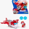 PawPatrol Legetøjsfigurer-Paw Patrol Air Rescue Themed Transportmiddel Marshall