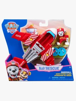 PawPatrol Legetøjsfigurer-Paw Patrol Air Rescue Themed Transportmiddel Marshall