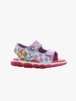 Børn PawPatrol Sandaler & Klipklapper-Paw Patrol Blinkende Sandaler, Lilac/Fuchsia