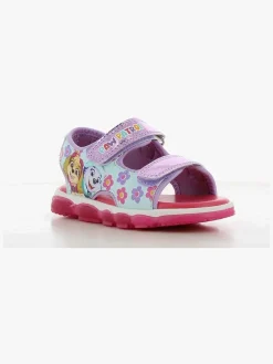 Børn PawPatrol Sandaler & Klipklapper-Paw Patrol Blinkende Sandaler, Lilac/Fuchsia