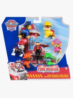 Legetøjsfigurer|PawPatrol Paw Patrol Brandberedskab Figursæt 7-pak