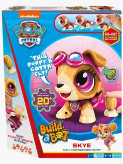 Interaktivt Legetøj|PawPatrol Paw Patrol Build A Bot Interaktiv Hund Skye Lyserød/Flerfarvet