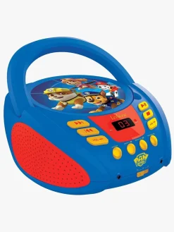 PawPatrol Elektronik & Media-Paw Patrol CD-Afspiller, Blå/Rød