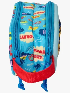 PawPatrol Kreativt Legetøj-Paw Patrol 3D Dobbelt Penalhus, Lyseblå