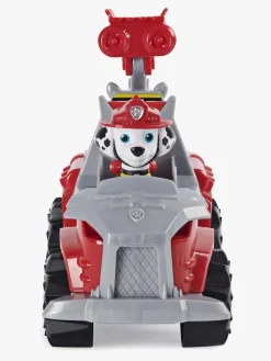 Legetøjsfigurer|PawPatrol Paw Patrol Dino Rescue Køretøj  m. Figur Marshall Rød/Grå