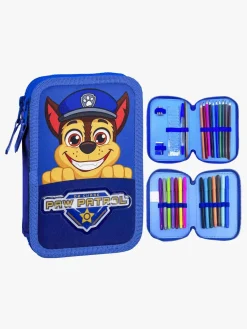 PawPatrol Kreativt Legetøj-Paw Patrol Dobbelt Penalhus, Blå