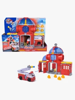 Legetøjsfigurer|PawPatrol Paw Patrol Fire Rescue Brandstation Legesæt
