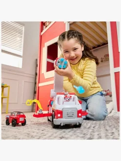 PawPatrol Legetøjsbiler & -Fartøjer-Paw Patrol Fire Rescue Deluxe Brandbil