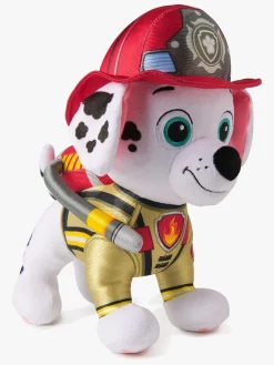 Dukker & Bamser|PawPatrol Paw Patrol Fire Rescue Deluxe Bamse Marshall 30cm