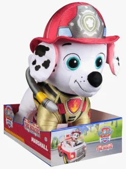 Dukker & Bamser|PawPatrol Paw Patrol Fire Rescue Deluxe Bamse Marshall 30cm