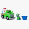 PawPatrol Legetøjsfigurer-Paw Patrol Fire Rescue Transportmiddel Rocky