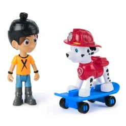 Legetøjsfigurer|PawPatrol Paw Patrol Hero Pup Sæt Daring Danny og Marshall