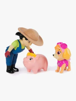 Legetøjsfigurer|PawPatrol Paw Patrol Hero Pup Sæt Farmer Yumi og Skye